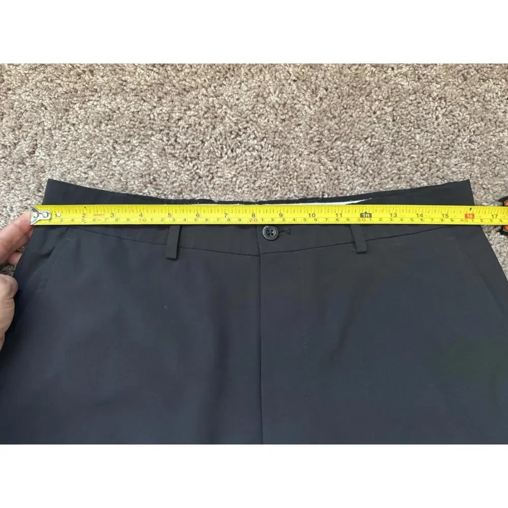 Slazenger Mens Pants‎ Black Size 32x30 Golf Pant Stretch Polyester Blend